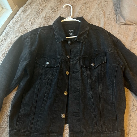 Forever 21 Jackets & Blazers - Forever 21 Dark Denim Jacket